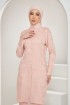 Ayana Kebarung Moden in Salmon Pink