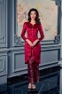 Isabella Kurung In Maroon