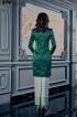 Maria Kurung In Emerald Green