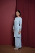 Amelia kurung in Baby Blue