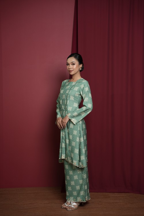 Jasmine Kebaya In Sage Green