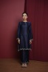 Serra Kurung In Navy Blue