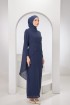 Sylvia Dress in Dark Blue