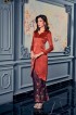 Isabella Kurung In Brown